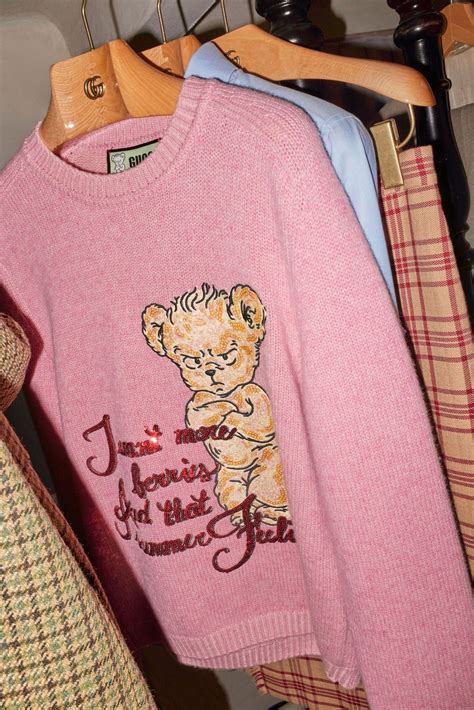 harry styles gucci bear